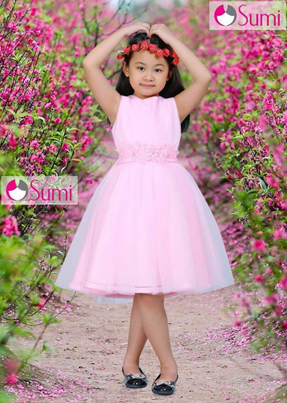 Quần áo trẻ em xuất khẩu giá sỉ - đầm Sumi