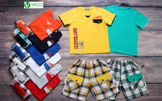 Quần áo trẻ em xuất khẩu giá sỉ VECO