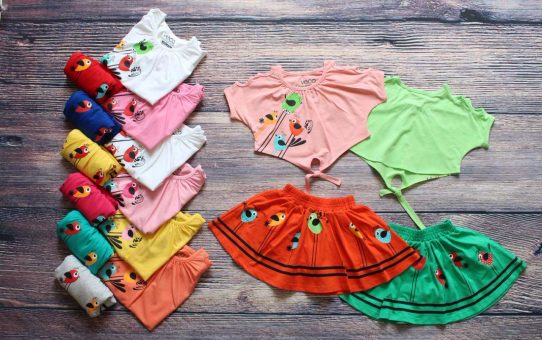 Quần áo trẻ em xuất khẩu giá sỉ 0901197946 - Bộ váy chim sẻ