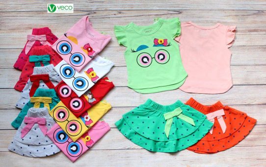 Quần áo trẻ em xuất khẩu giá sỉ 0901197946 - Bộ váy chấm bi