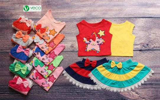 Quần áo trẻ em xuất khẩu giá sỉ 0901197946 - Bộ váy ngôi sao