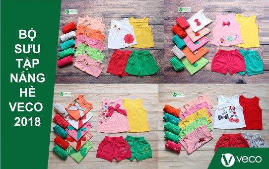 quần áo trẻ em xuất khẩu giá sỉ giới thiệu bộ sưu tập Nắng Hè 2018