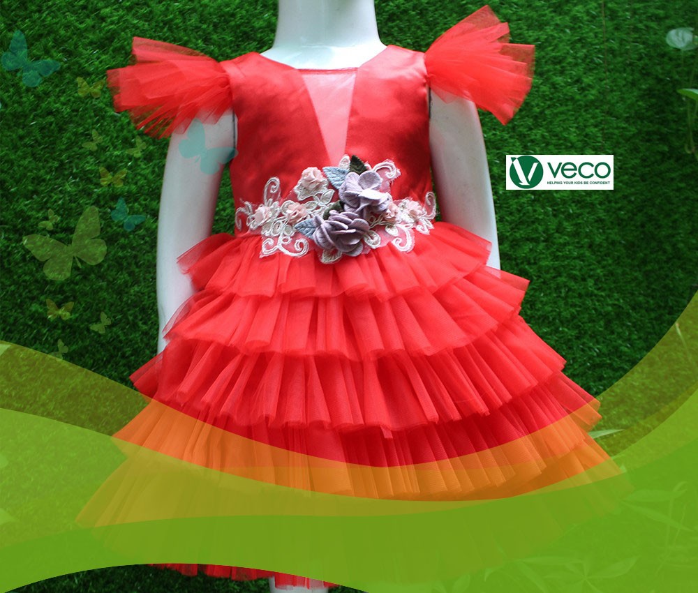Xưởng sỉ quần áo Tết 2020 cho bé gái-Xưởng may quần áo trẻ em xuất khẩu giá sỉ Veco